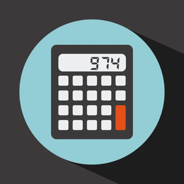 Diseño de calculadora — Vector de stock