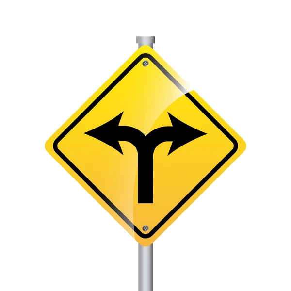 Közúti jel design — Stock Vector