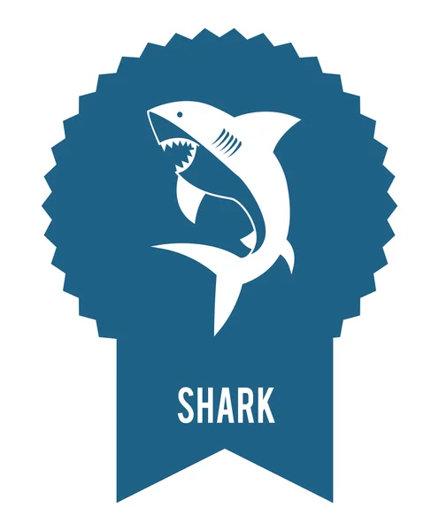 Projeto do tubarão —  Vetores de Stock