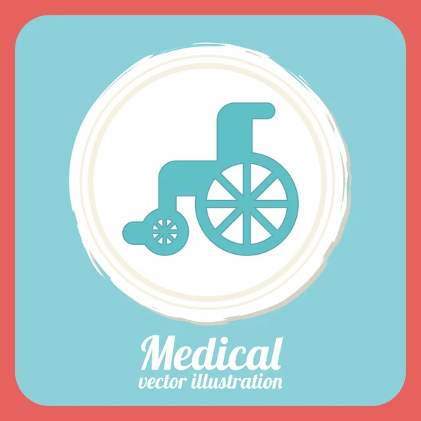 Diseño médico — Vector de stock