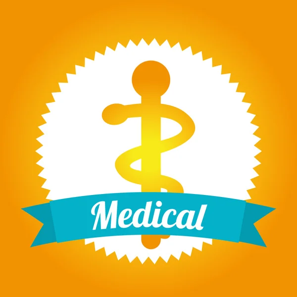 Diseño médico — Vector de stock