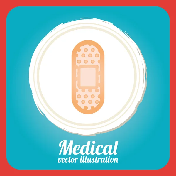 Desenho médico — Vetor de Stock