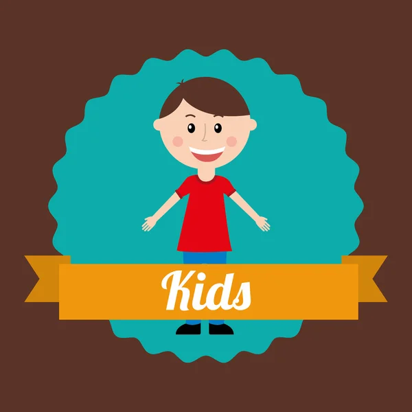 Kinderdesign — Stockvektor