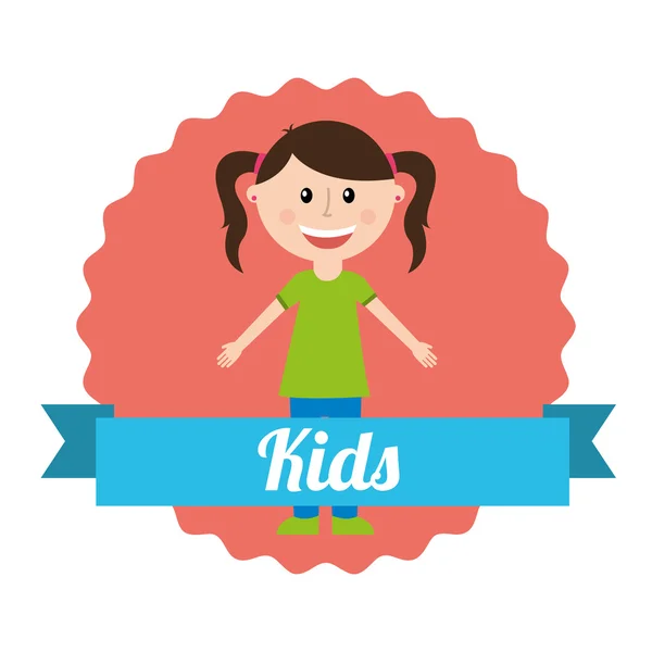 Diseño de niños — Vector de stock