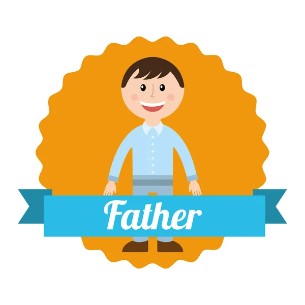 Father design — Stock Vector