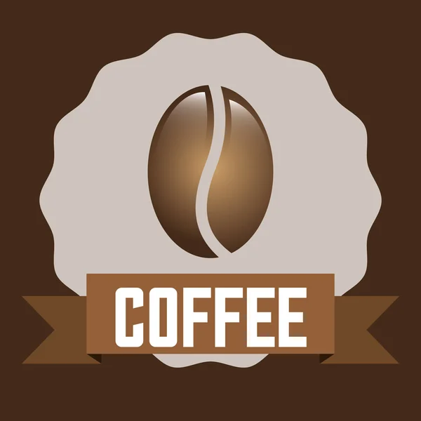 Koffie ontwerp — Stockvector