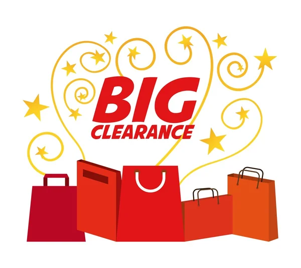 Clearance design — Stock Vector