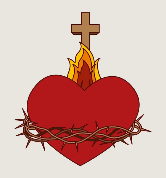 Diseño del cristianismo — Vector de stock