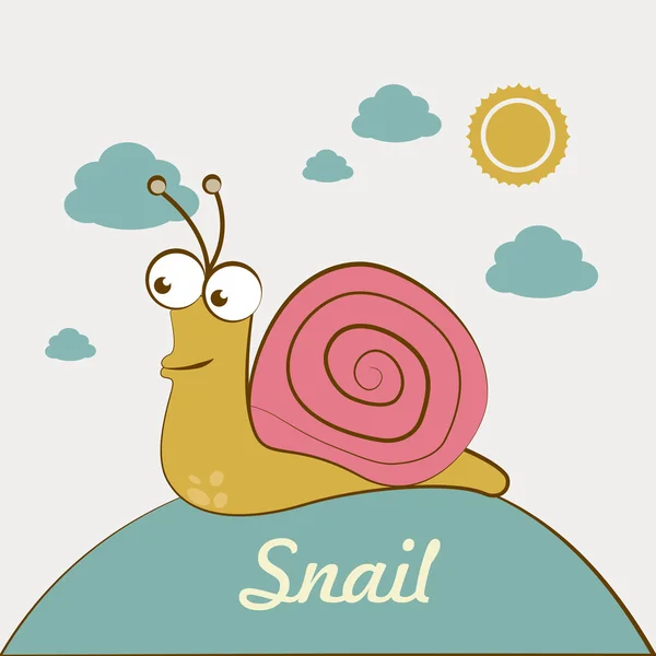 Snail design — Stock Vector