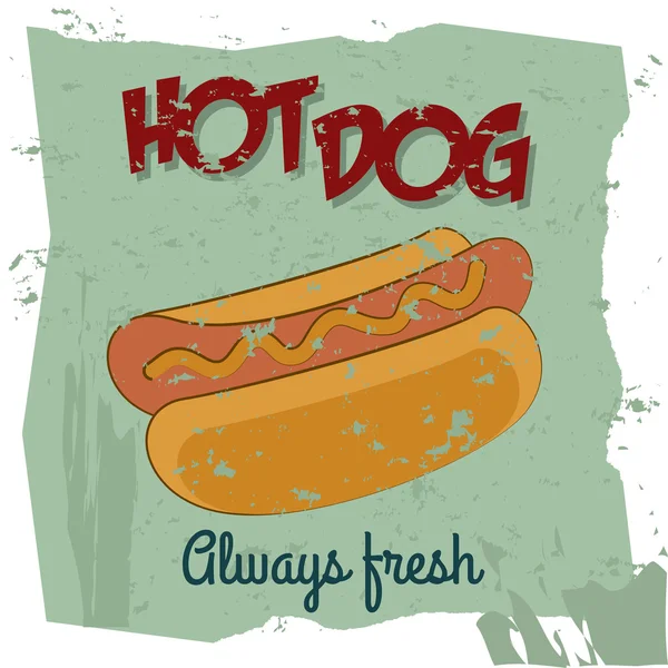 Hotdog — Stockvector