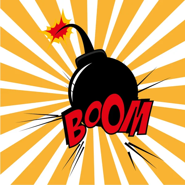 Bomba. — Vector de stock