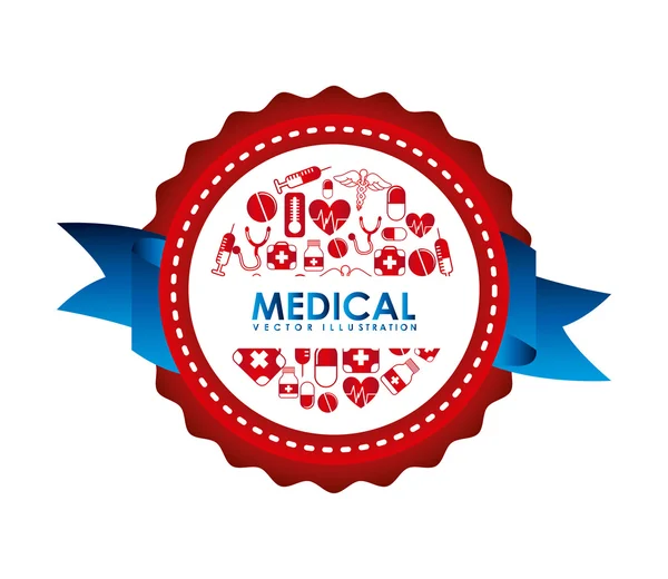 Diseño médico — Vector de stock