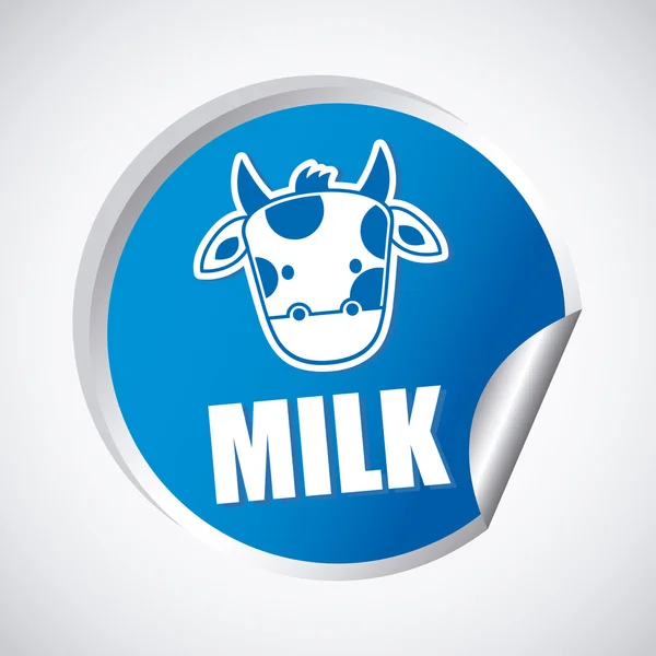 Milk design — Stock Vector