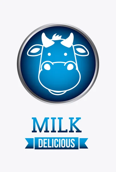 Milk design — Stock Vector