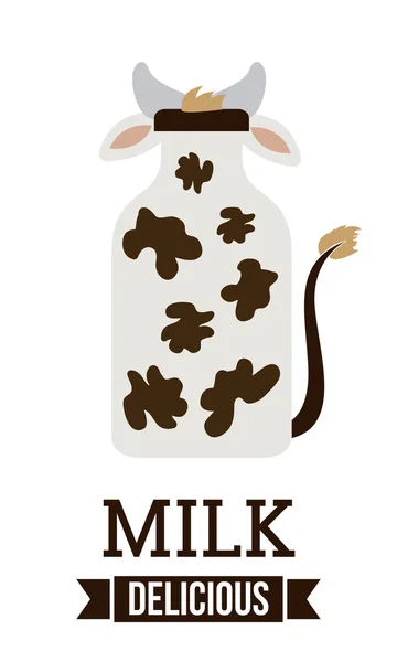 Süt tasarım — Stok Vektör