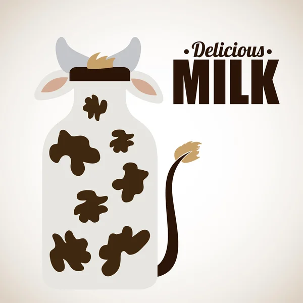 Milk design — Stock Vector