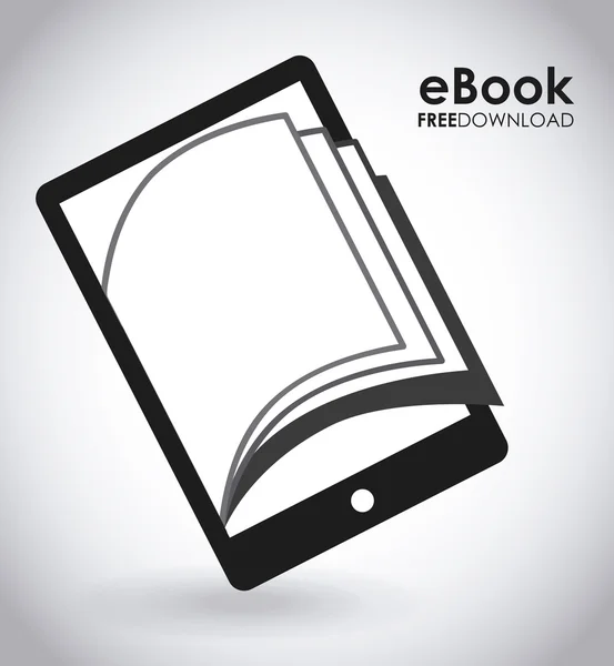 Ebook σχεδιασμού — Διανυσματικό Αρχείο