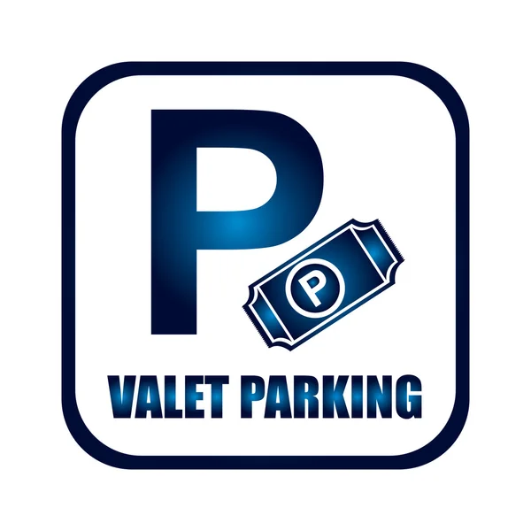 Progettazione parcheggio — Vettoriale Stock