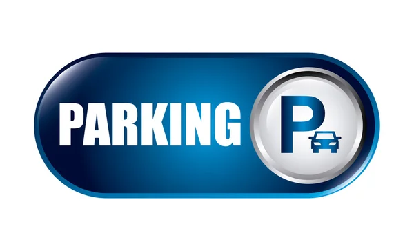 Progettazione parcheggio — Vettoriale Stock