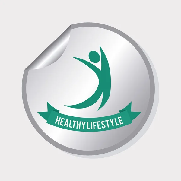 Zdrowy styl życia — Wektor stockowy