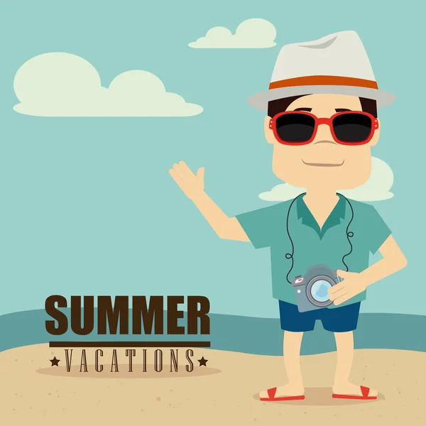 Summer design — Stock Vector