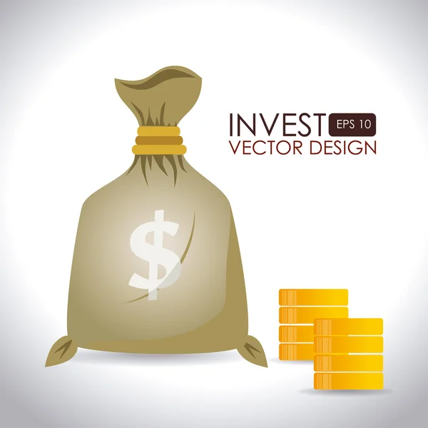 Design de dinheiro — Vetor de Stock