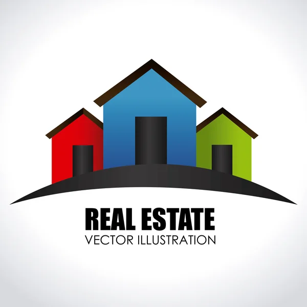 Real estate design — Stock Vector