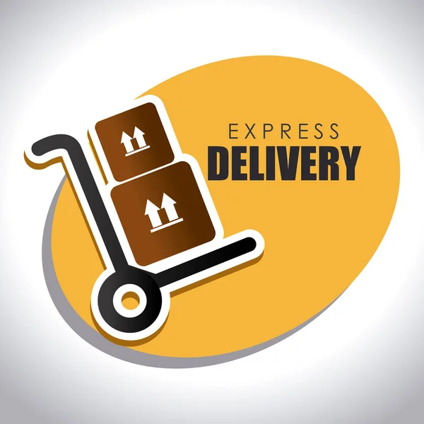 Delivery design — Stock Vector