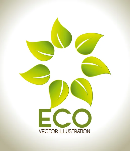 Ecologie ontwerp — Stockvector