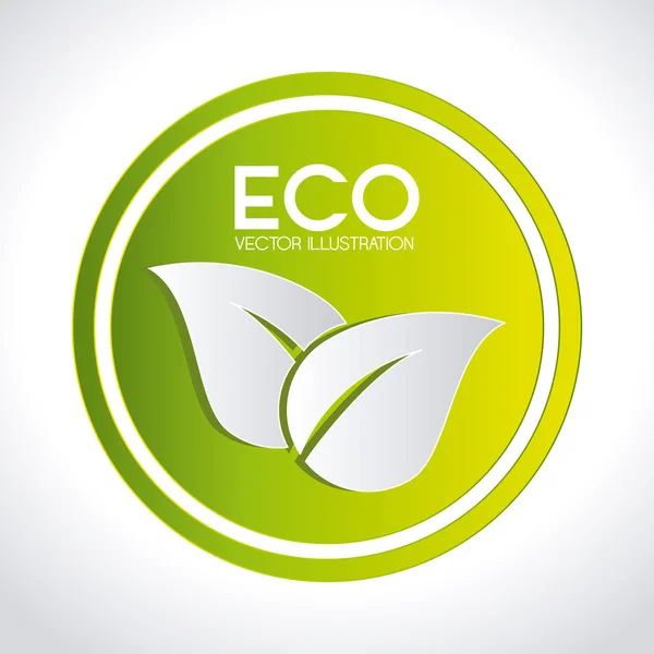 Ecologie ontwerp — Stockvector