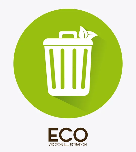 Ecologie ontwerp — Stockvector