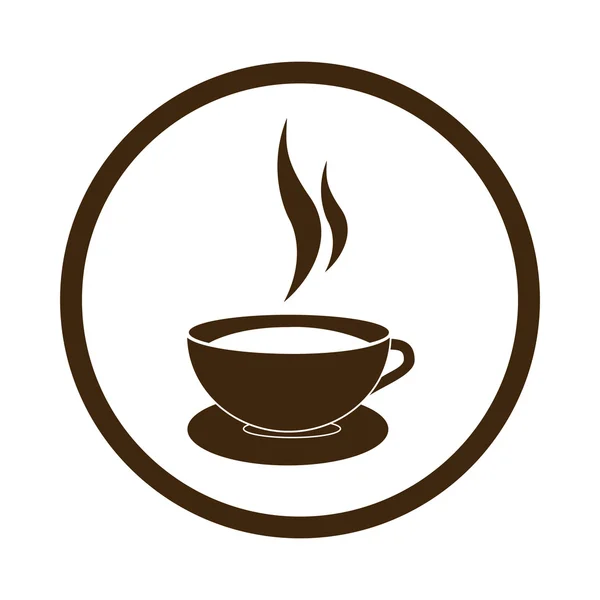 Design del caffè — Vettoriale Stock