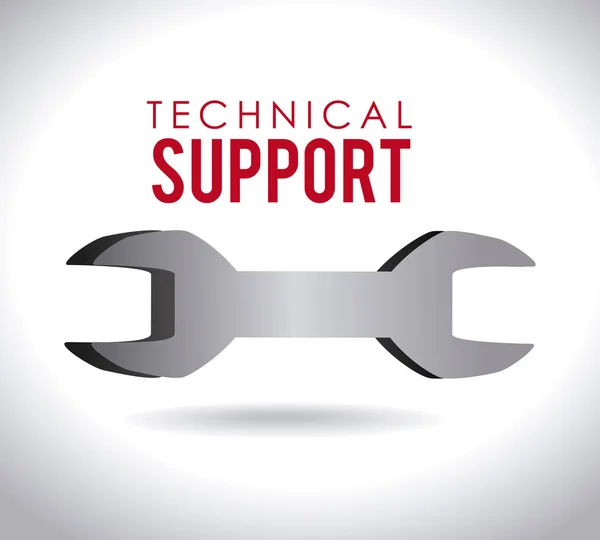 Support design — Stock Vector