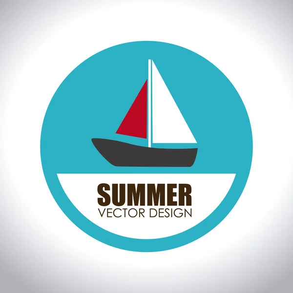 Zomer ontwerp — Stockvector