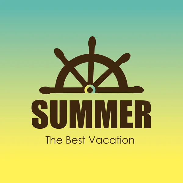 Summer design — Stock Vector