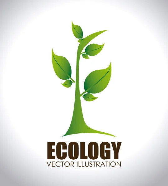 Ecologie ontwerp — Stockvector