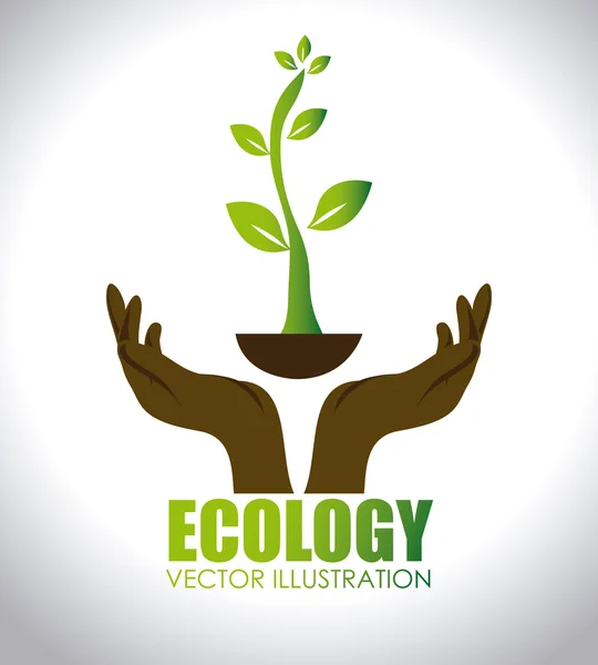 Ecology design — Stock Vector