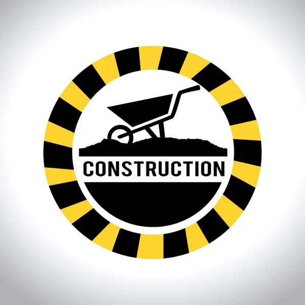 Under construction design — Stock Vector