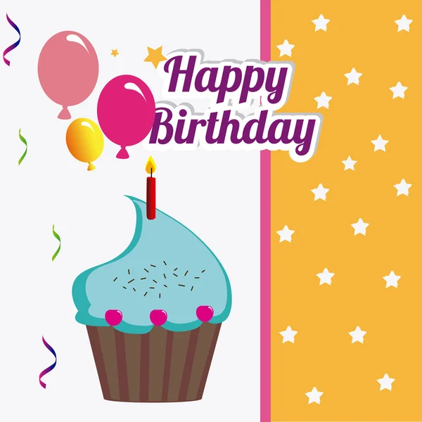 Birthday design — Stock Vector