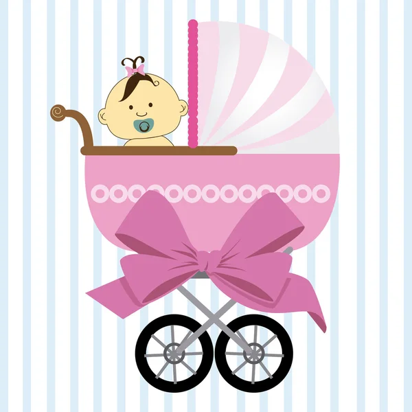 Baby shower design — Stock Vector