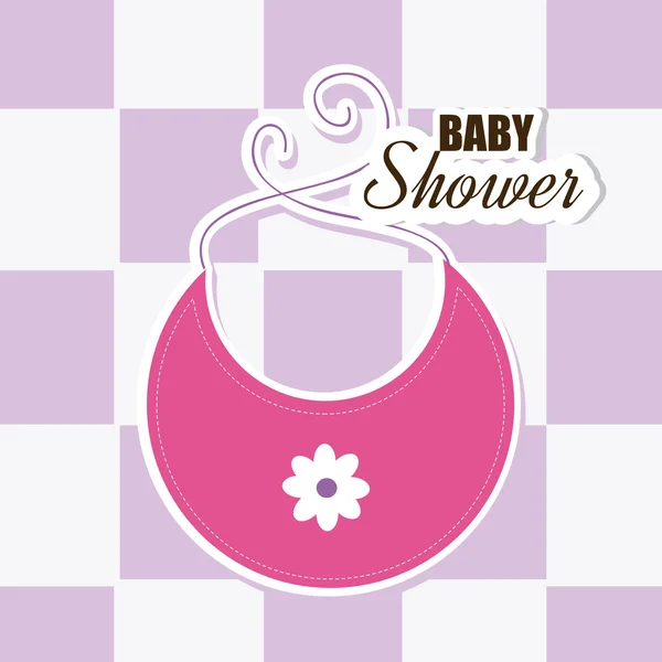 Projeto do chuveiro do bebê —  Vetores de Stock