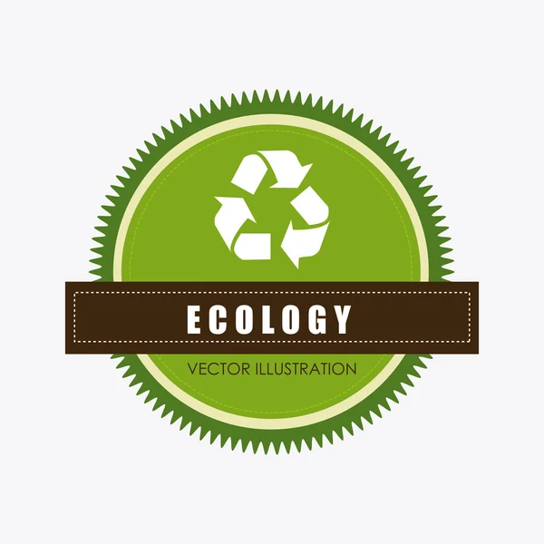 Ecologie ontwerp — Stockvector