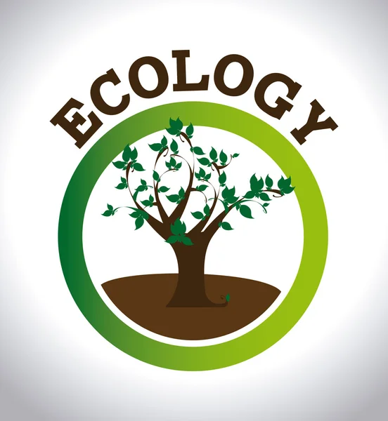 Ekologidesign — Stock vektor