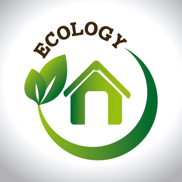 Progettazione ecologia — Vettoriale Stock