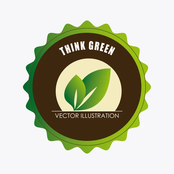 Ecology design — Stock Vector