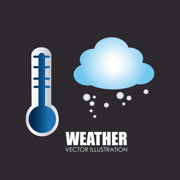 Wetter-Design — Stockvektor