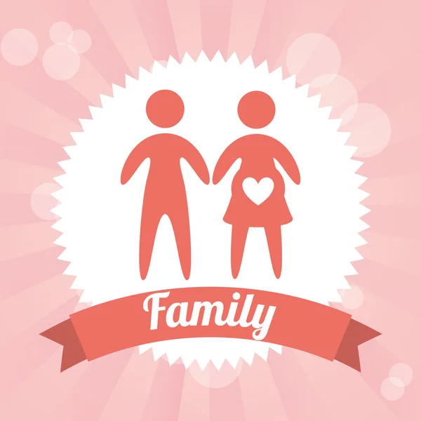 Family design — Stock Vector