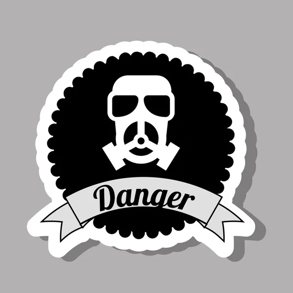 Danger design — Stock Vector