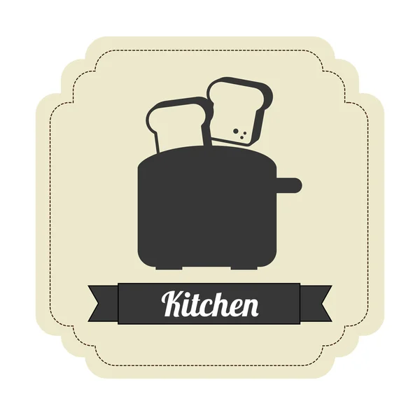 Diseño de cocina — Archivo Imágenes Vectoriales