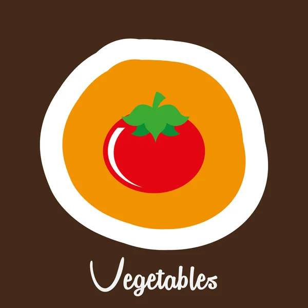 Vegetable design — Stock Vector